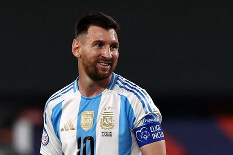La inteligencia artificial recreó a Lionel Messi. Foto: NA