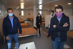 asi es el hospital de campana movil que inauguro rodolfo suarez