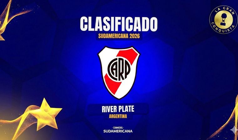 Se terminó el misterio: River, a la Copa Sudamericana.