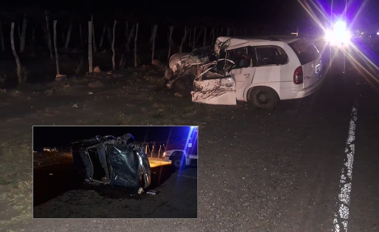 La Hilux sobrepasó al camión. El conductor del Corsa quedó atrapado en el habitáculo y murió en el lugar