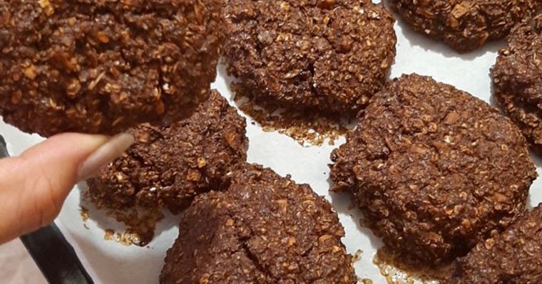 El secreto de las mejores cookies caseras: cacao, avena y una pizca de sal.