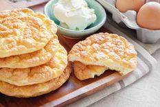 Pan nube Una receta con sólo 3 ingredientes y sin harina Foto: ISTOCK