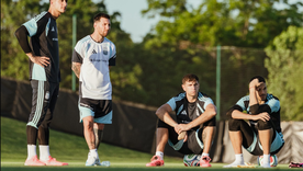La Selección Argentina se entrenó a puertas abiertas y MDZ dijo presente.