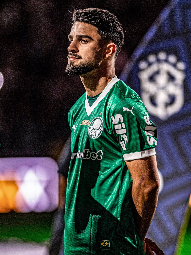 Palmeiras tasó al Flaco López en 40 millones de euros. Foto: @Palmeiras Palmeiras tasó al Flaco López en 40 millones de euros. Foto: @Palmeiras