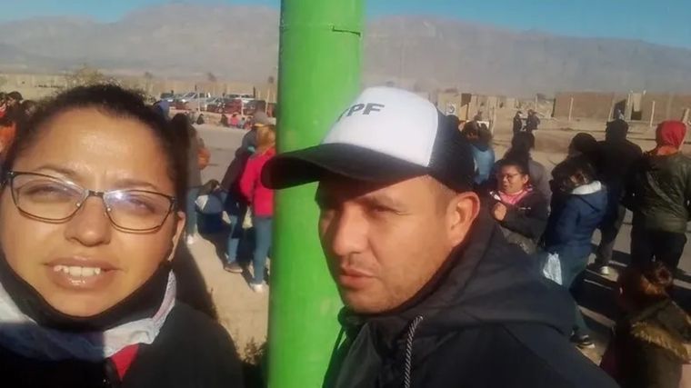 Las víctimas querían acceder a una casa Foto: Diario de Cuyo