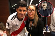La esposa de Enzo Pérez le agradeció a Gallardo y ¿le tiró un palo a Demichelis? Foto: @flormartinez13