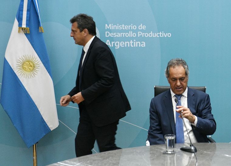 Sergio Massa y Daniel Scioli se reunirán este jueves Foto: Noticias Argentinas