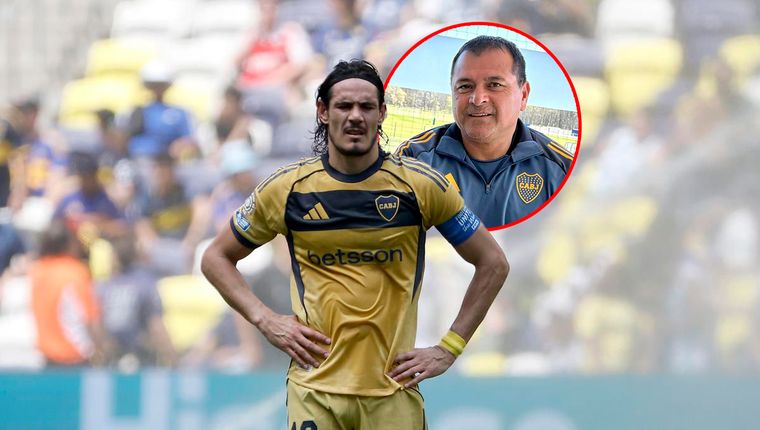 El Chelo Delgado contó cuál es la lesión que aqueja a Cavani.