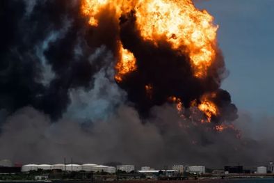 MDZol | Foto: EPA. Se han reportado varias explosiones en Matanzas desde el viernes.
