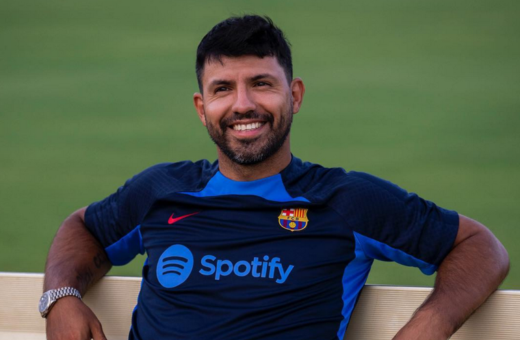 El Kun Agüero logró generar una inmensa fortuna a lo largo de su vida como futbolista profesional Foto: Instagram: kunaguero