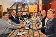 Un sector del peronismo de reunió en San Rafael. Foto: Gentileza