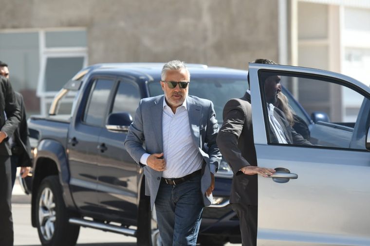 Alfredo Cornejo esta mañana en el Complejo Penitenciario Almafuerte II. Foto: ALF PONCE MERCADO / MDZ