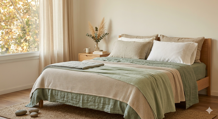 Sin edredón. La tendencia que se impone. Fuente: IA Gemini. Sin edredón. La tendencia que se impone. Fuente: IA Gemini.