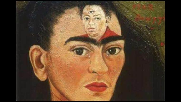 Frida Kahlo, Diego y yo Foto: MALBA