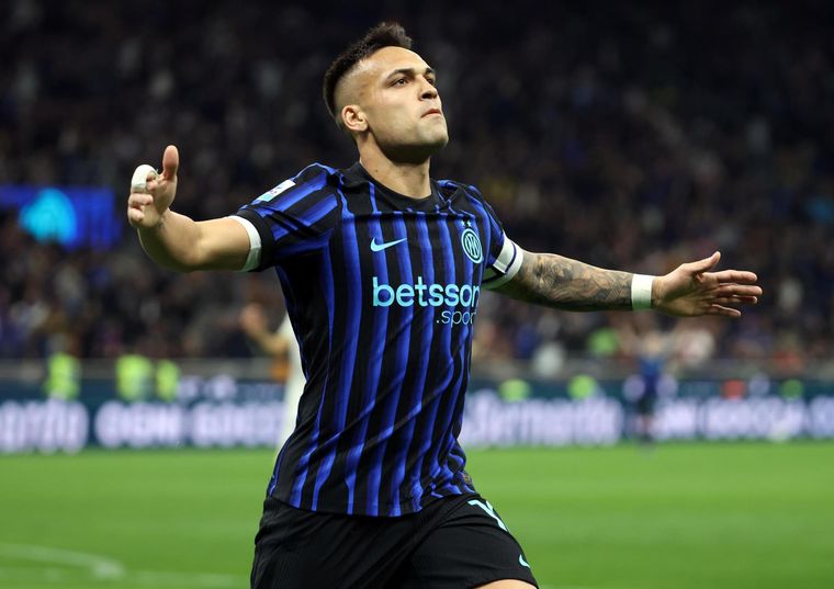 Lautaro martínez volvió con todo al Inter.