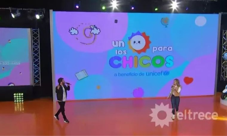 Un Sol para los Chicos tuvo una recaudación récord El evento de Unicef superó ampliamente el número del 2022 Foto: Captura de TV