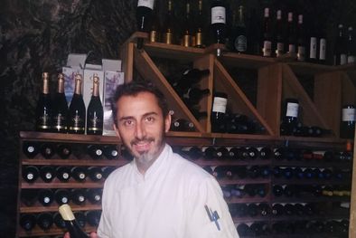 MDZol | Lucas Bustos, en Galicia. Foto: Gentileza