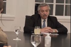alberto agradecio el compromiso de los que tienen que salir a la calle