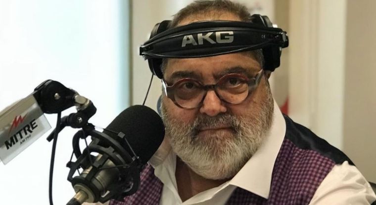 Jorge Lanata permanece internado desde hace cuatro meses Foto: Redes sociales Radio Mitre