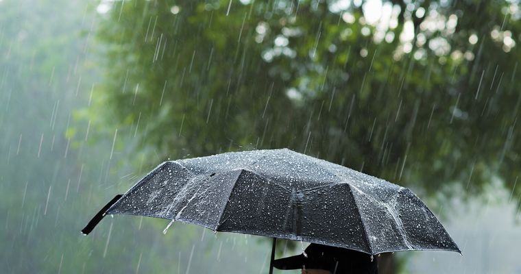La lluvia cae sobre gran parte de la provincia Foto: Shutterstock