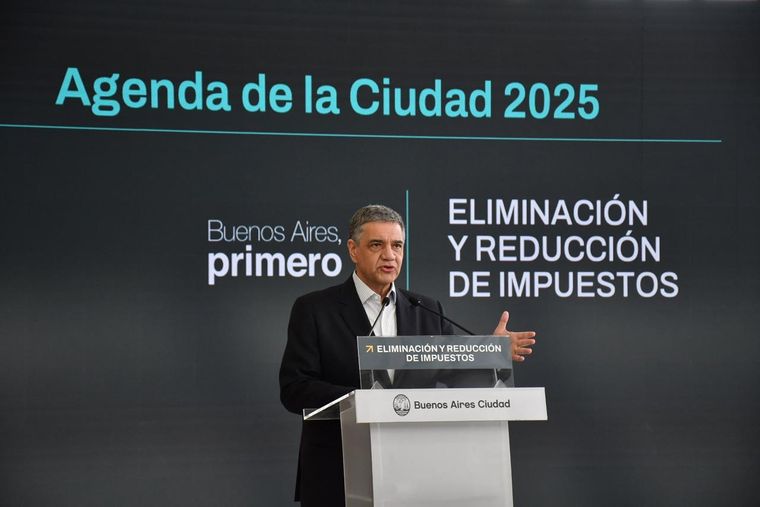 Según el Jefe de Gobierno, la Ciudad dejará de percibir $305 millones para bajar la presión tributaria. Foto: Prensa GCBA