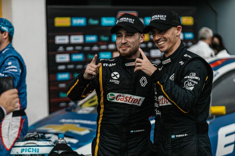 García y Pernía, felices Foto: Súper TC2000