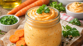 Sabor que conquista: receta de verano de mayonesa de zanahoria casera y nutritiva. Sabor que conquista: receta de verano de mayonesa de zanahoria casera y nutritiva.