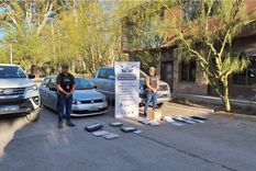 Dos personas quedaron supeditadas a la causa.  Foto: Gendarmería Nacional