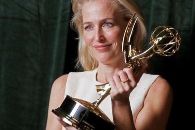 MDZol | Foto: REUTERS. Gillian Anderson, ganó el Emmy a Mejor actriz de reparto en una serie dramática, por