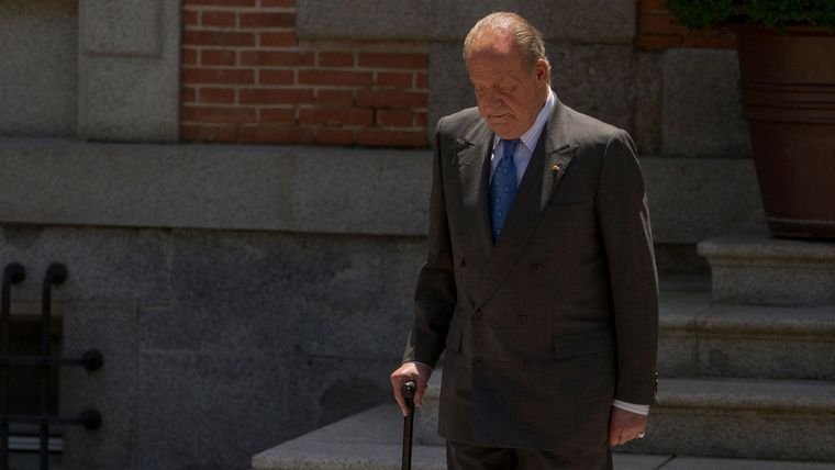 Juan Carlos I, en 2014.