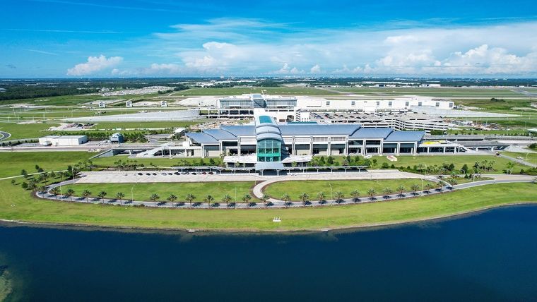 Así será la estación de tren del Aeropuerto Internacional de Orlando