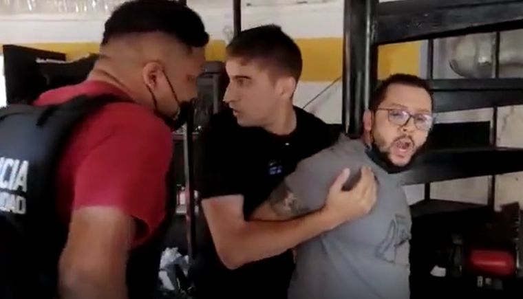 El dueño del bar fue detenido por amenazas