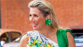 Máxima de los Países Bajos es la reina del color y el maximalismo. Foto: Instagram
