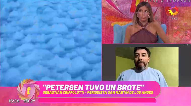 Christian Petersen lucha por su vida. Christian Petersen lucha por su vida.