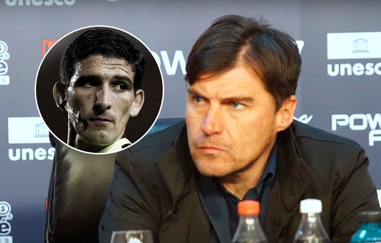 Alexander Medina El Cacique cargó contra Merlos por su arbitraje en San Lorenzo - Vélez.