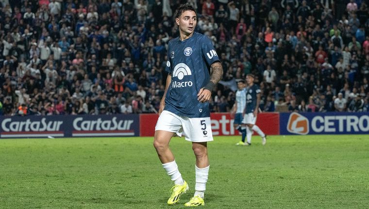 Bottari jugó los 90 minutos en el 1 a 0 ante Aldosivi y ya se prepara para el lunes. Foto: Prensa Independiente Rivadavia