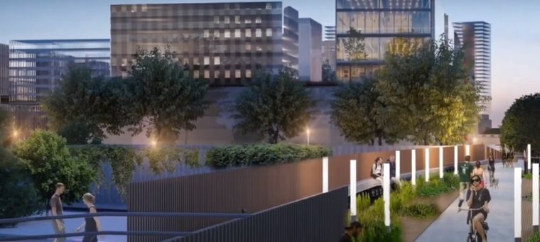 Parque de la Innovación Parque de la Innovación Foto: Render Gobierno de la Ciudad de Buenos Aires