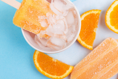 Paletas de naranja Foto: Cookpad