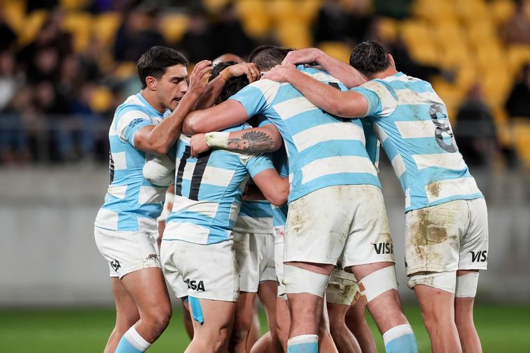 Los Pumas iniciaron una nueva semana de trabajo pensando en Australia. Foto: Los Pumas