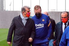 Laporta hablará mañana con los medios. Foto: FC Barcelona