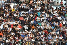 El público argentino copó San Juan. Foto: EFE El público argentino copó San Juan. Foto: EFE
