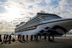 Crucero Diamond Princess en Yokohama, Japón, el 7 de febrero de 2020.