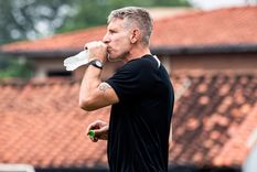 Palermo quiere reforzar al Olimpia con dos jugadores de River. Foto: Prensa Olimpia