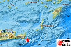 La isla tuvo un sismo fuerte hace dos semanas. Foto: Market Research Telecast.