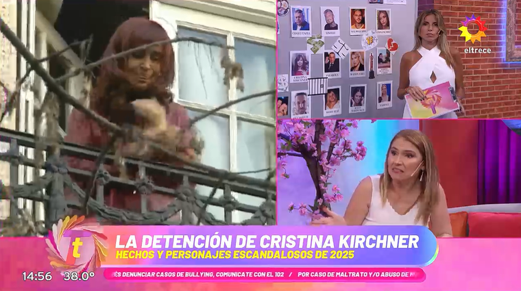 Fernanda Iglesias, panelista de El Trece, opinó sobre la condena a Cristina. Fernanda Iglesias, panelista de El Trece, opinó sobre la condena a Cristina.