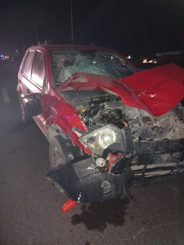 El fatal accidente sucedió en el Acceso Sur, a la altura del Carril Sarmiento en Godoy Cruz Foto: Gentileza