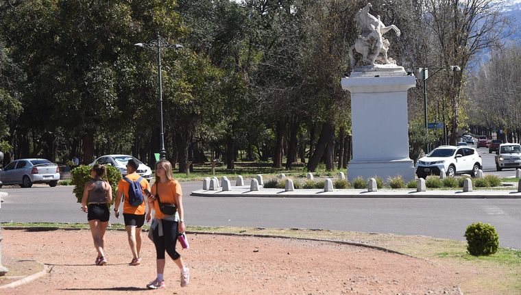 Buen tiempo para este fin de semana en Mendoza. Foto: Walter Moreno/MDZ con Moto G24