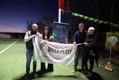 Esta iluminación significa más oportunidades y esperanzas. Foto: Fundación River Plate Esta iluminación significa más oportunidades y esperanzas. Foto: Fundación River Plate