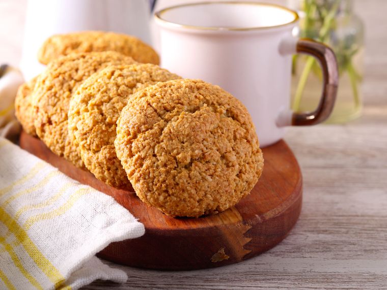 Galletas de avena y coco súper crujientes: la receta que te sorprenderá