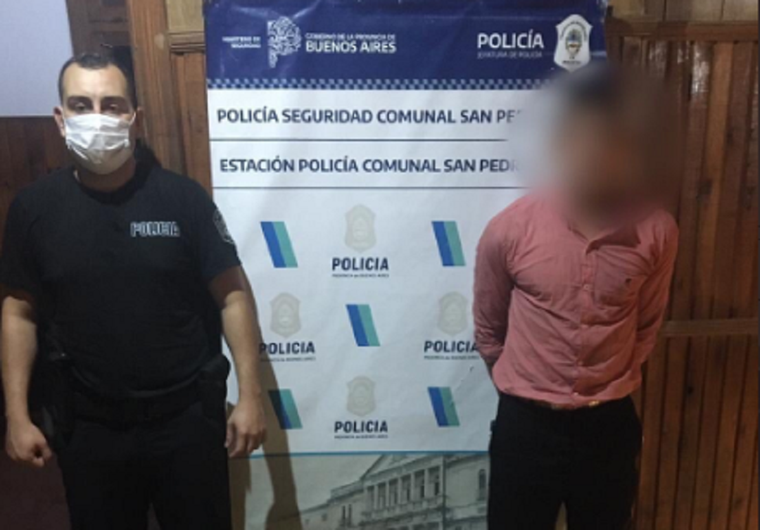 El sospechoso del hecho fue arrestado.
